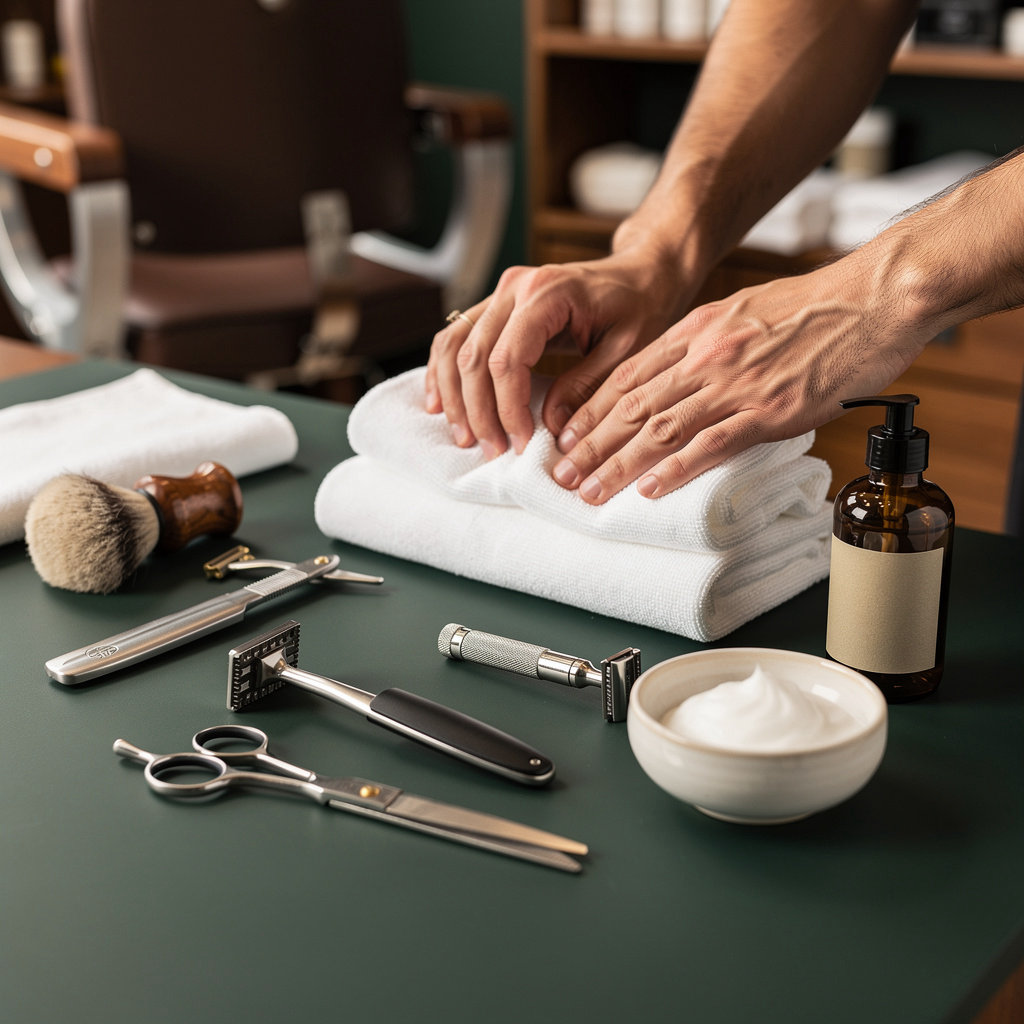 Hair Saloon premium barbershop location - neighborhood sanctuary for men's grooming